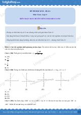 Đề thi học kì 2 Toán 11 - Đề số 4